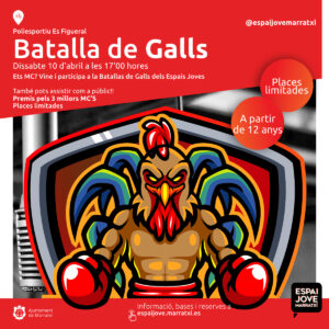 Batalla de Galls @ Poliesportiu Es Figueral