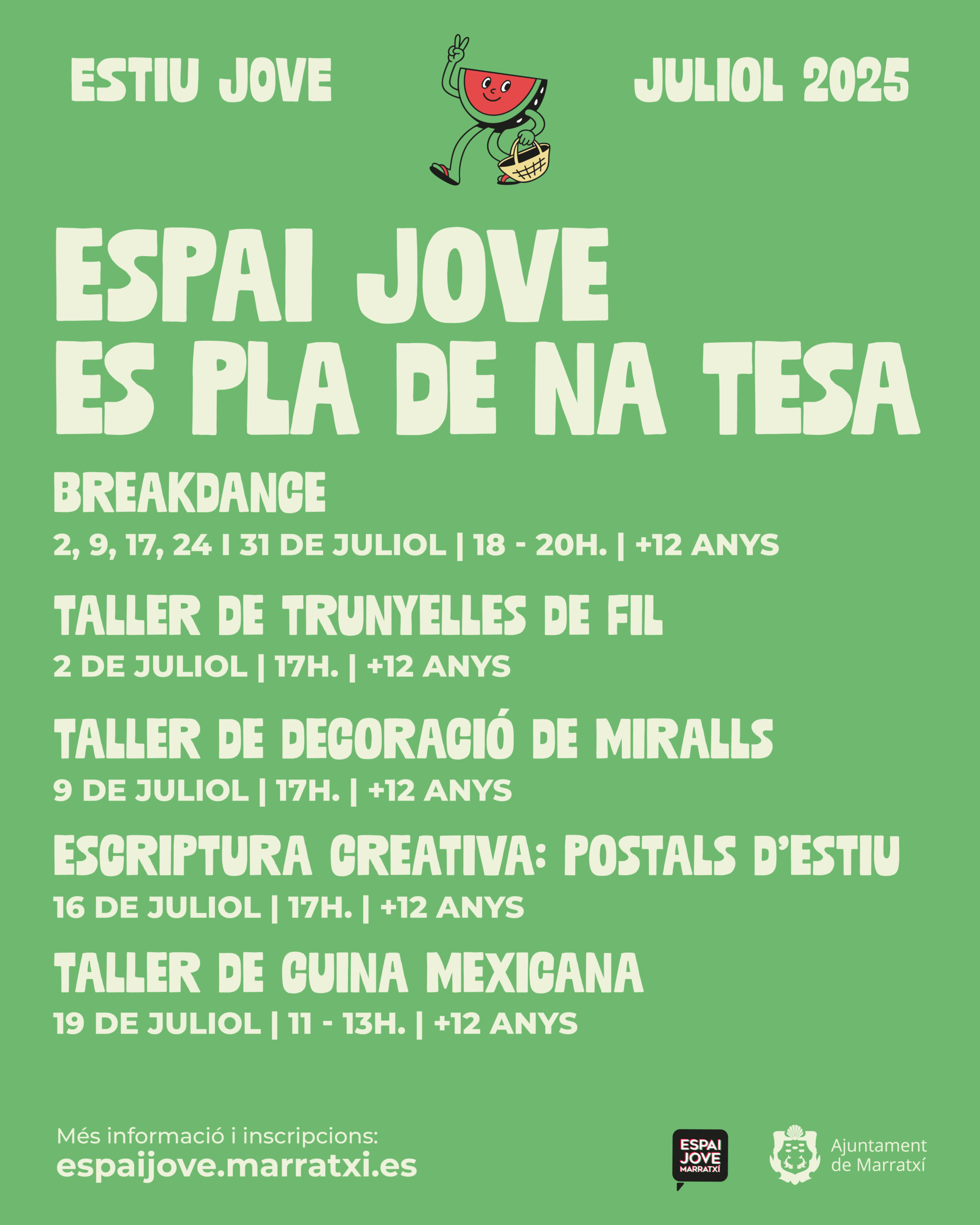 ESPAI JOVE ES PLA DE NA TESA TALLERS