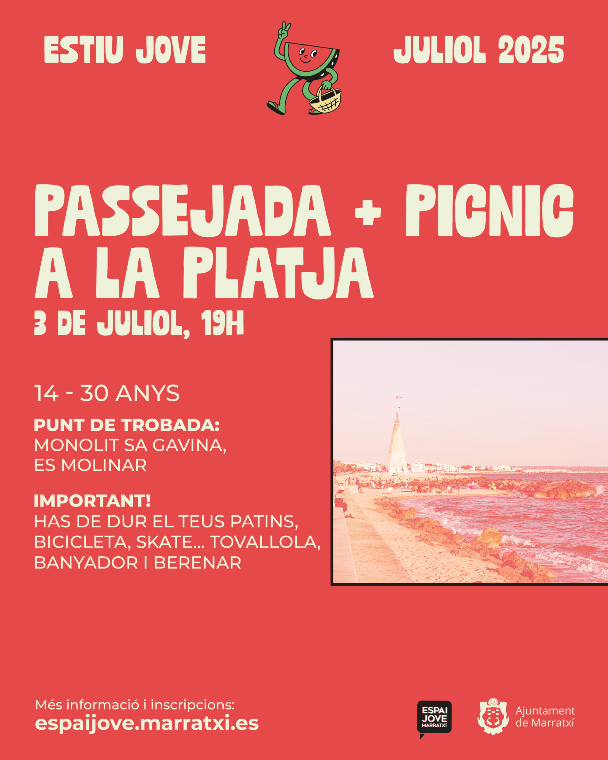 SORTIDA A LA PLATJA